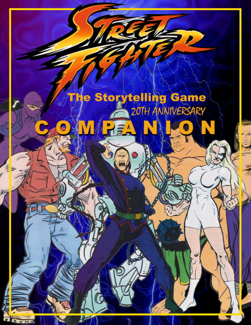 Street Fighter: The Storytelling Game 20th Anniversary Companion (Front Cover)