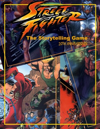 Street Fighter: The Storytelling Game 20th Anniversary (Front Cover)